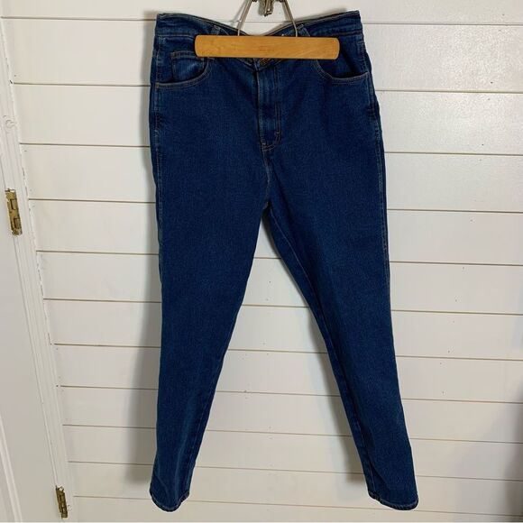 Jordache vintage 80s high rise straight leg mom boyfriend jeans size 14 - Picture 10 of 10